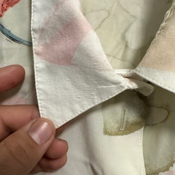 Witteveen Floral Blouse Sz XL‎ - Picture 5 of 6